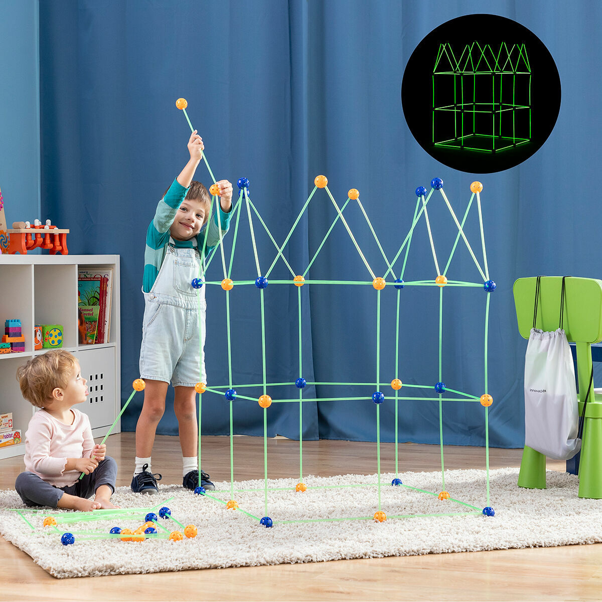 FortifyFun™-DIY Playhouse Forts Toys