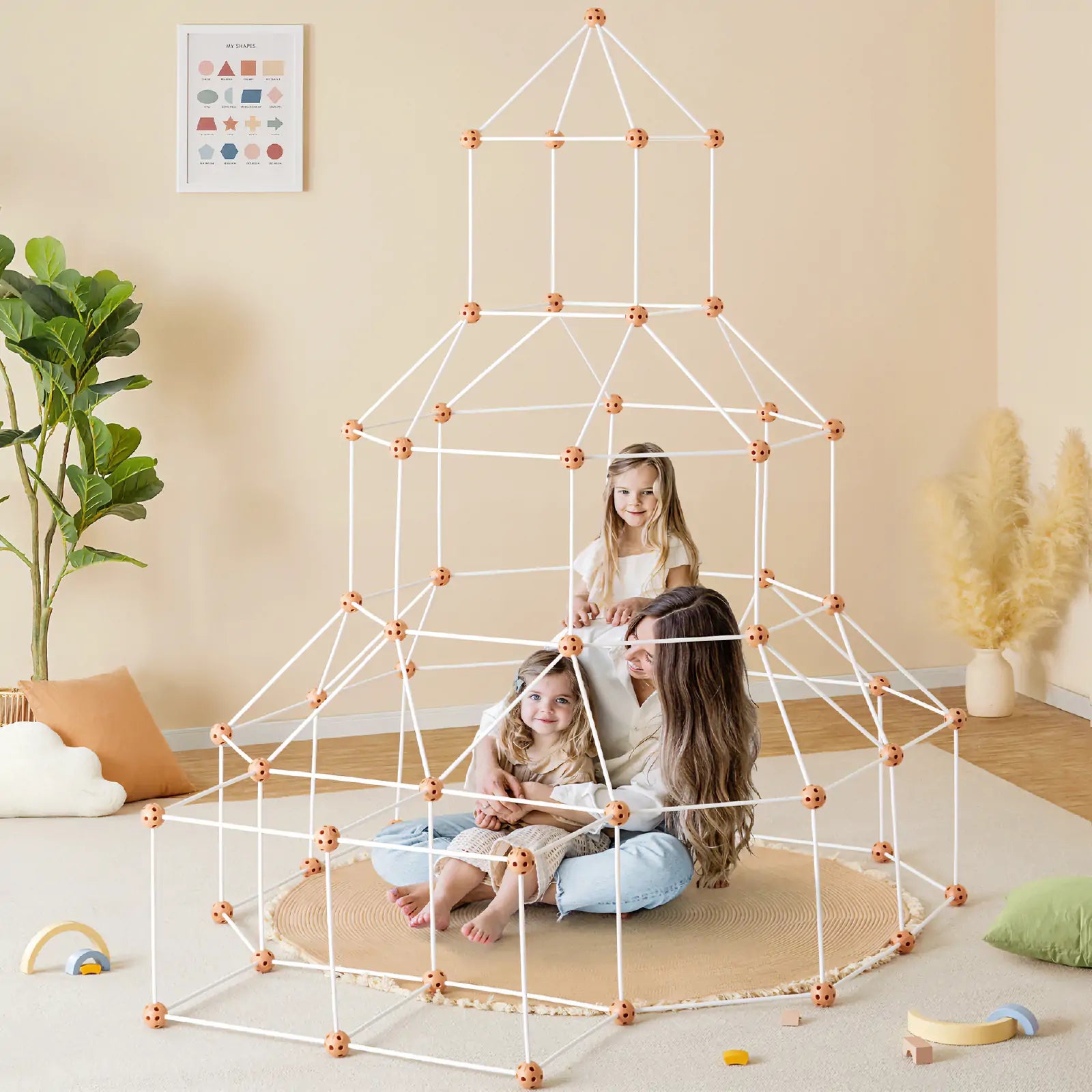 FortifyFun™-DIY Playhouse Forts Toys